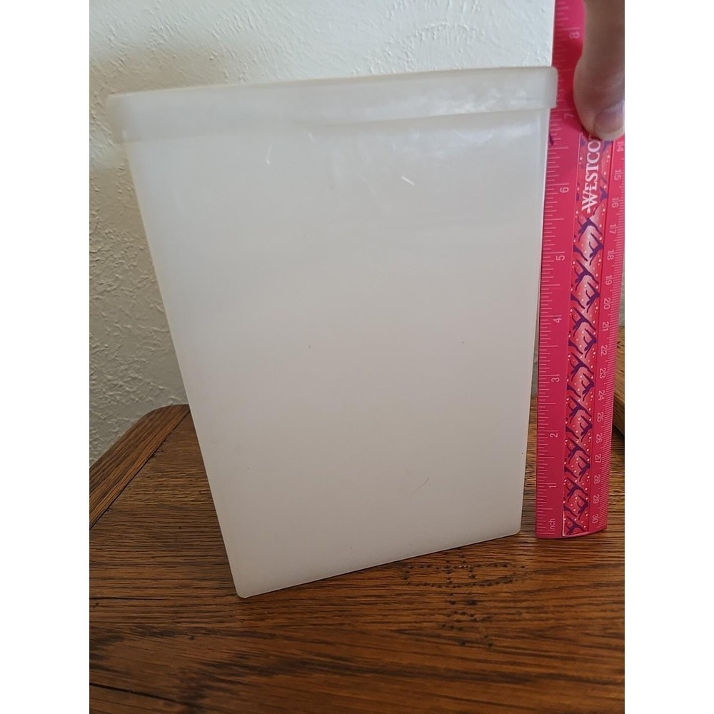 Vintage Tupperware Ice Cream Keeper ~Half Gallon  ~w/Lid - freezer - Big Freeze
